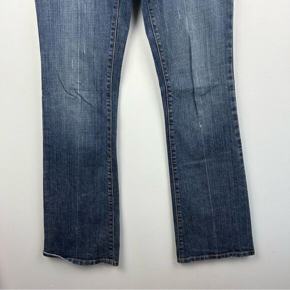 LondonJean Boot Cut Jeans Patch Pockets Retro Style Women’s Sz 2 - Picture 2 of 14